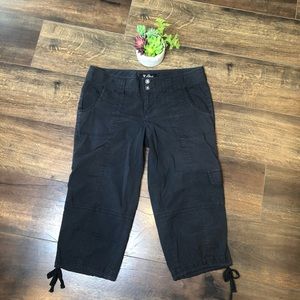 Guess Jeans Cargo Capri Size 31